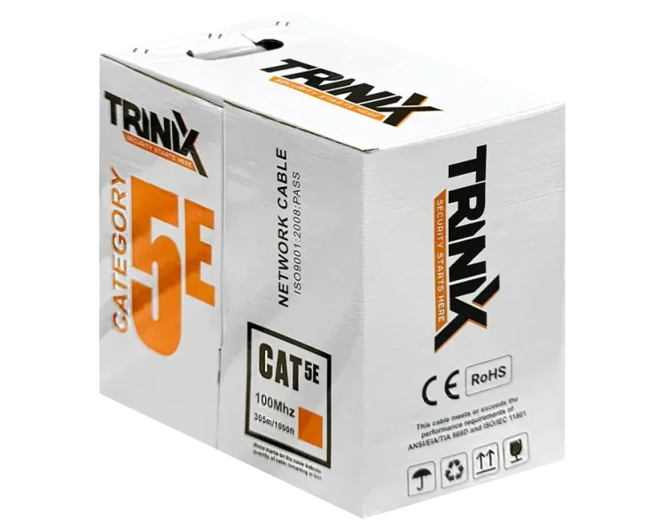 TRINIX UTP CAT5E CCA 0.51 mm LDPE Outdoor (305м) Кабель