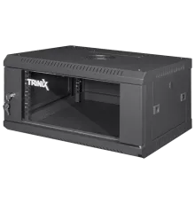 Trinix TRX-6U/600x450x370 Black Комутаційна шафа