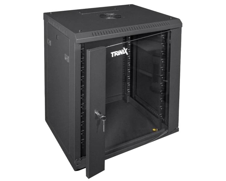 Trinix TRX-12U/600x450x637 Black Коммутационный шкаф