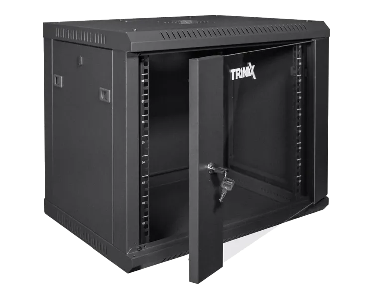 Trinix TRX-9U/600x450x503 Black Комутаційна шафа