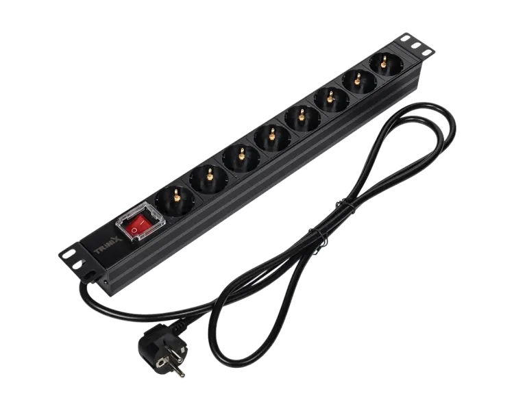 Trinix TRX-PDU/8M-16А Black Блок розеток