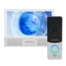 + панель виклику ML-20HD silver/ black Комплект відеодомофон Slinex Sonik 7 AI white