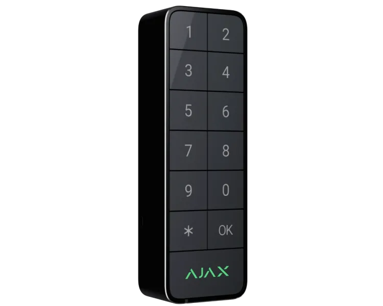 Дротова клавіатура Ajax Superior Keypad Outdoor graphite Fibra