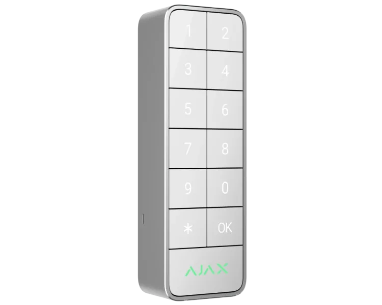 Дротова клавіатура Ajax Superior Keypad Outdoor white Fibra