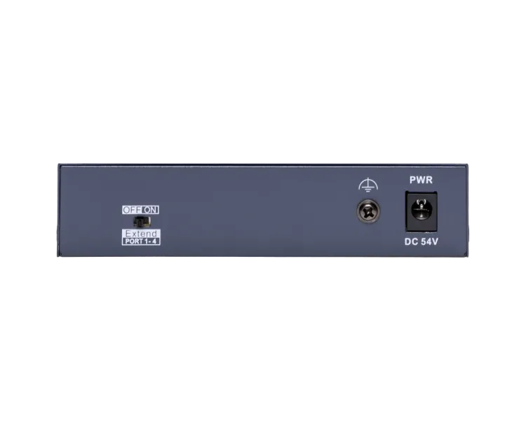 Hikvision DS-3E0105P-E/M(C) POE Комутатор 5 портів некерований