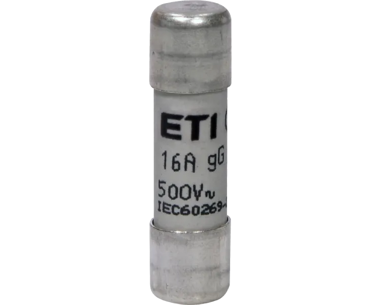 ЕТІ CH 10x38 gG 16A 500V Запобіжник