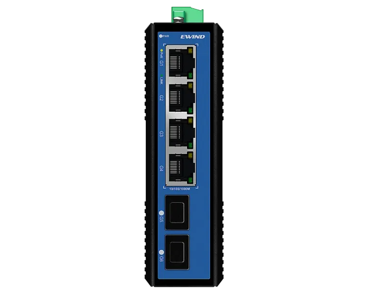 Ewind EW-PIS1806-4GE Комутатор 6 портів некерований
