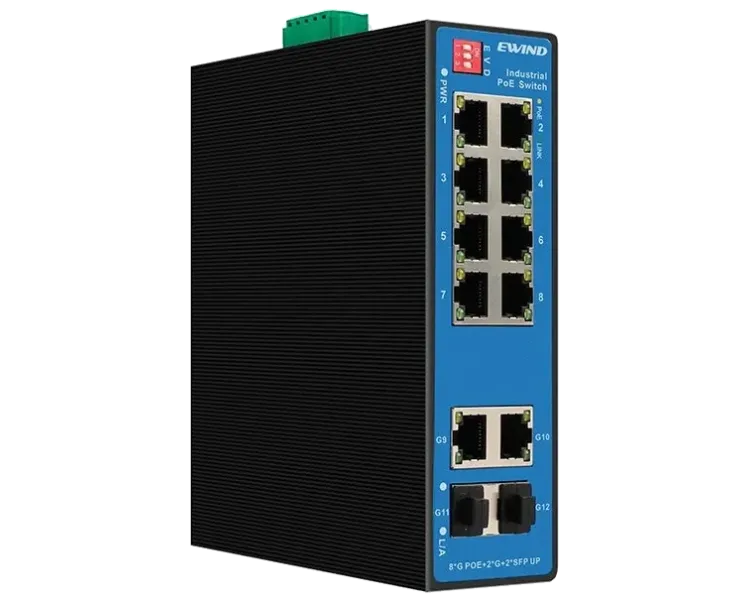 Ewind EW-PIS1812-8GE Комутатор 12 портів некерований