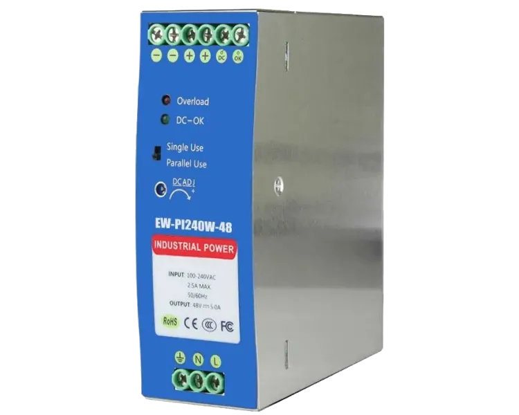 Ewind EW-PI240W-48 на DIN-рейку 240 Вт/48 В Блок живлення