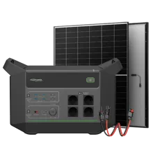 HYXiPower HYX-EA2500 + AIKO-A475-MAH54Mw 475 Вт Система автономного живлення однофазна