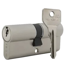 CISA C2000 70 (35*35) нікель матовий 3 ключі Циліндр