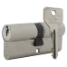 CISA C2000 70 (35*35) нікель матовий 3 ключі Циліндр