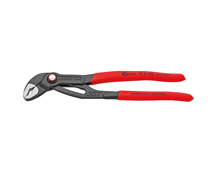 KNIPEX 87 21 250 QuickSet (з автоспуском) Cантехнічні кліщі