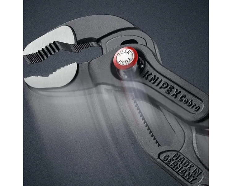 KNIPEX 87 21 250 QuickSet (з автоспуском) Cантехнічні кліщі