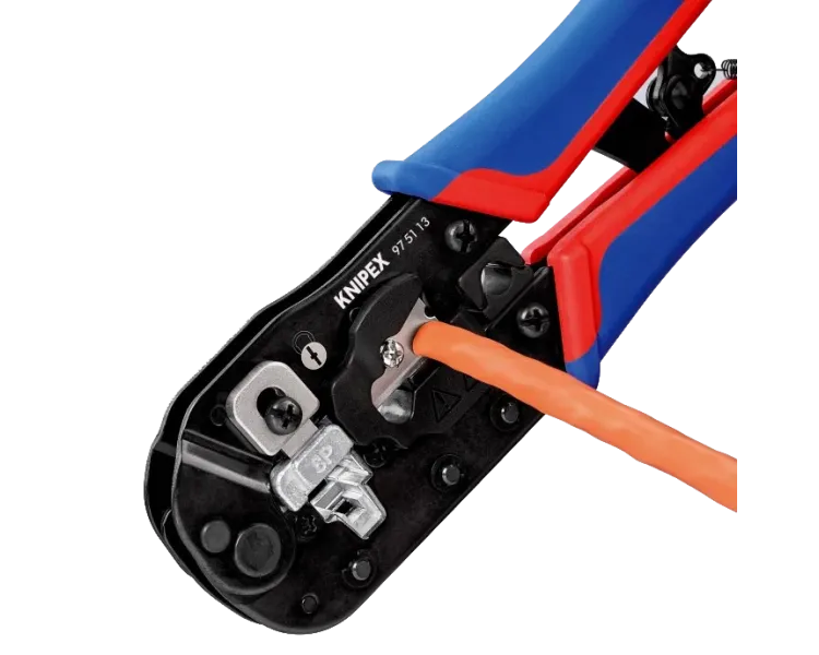 KNIPEX 97 51 13 Western RJ45 Прес-кліщі для штекерів