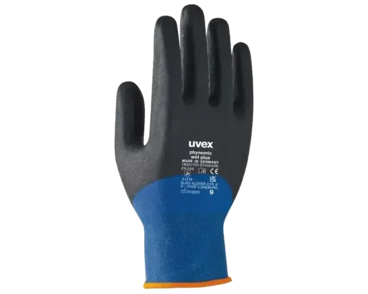 Uvex Phynomic wet plus р.9 (6006109) Рукавички захисні