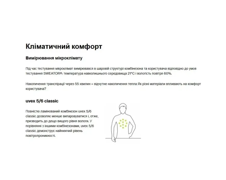 Uvex 5/6 classic XXL Комбінезон одноразовний з бахілами