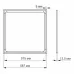 VIDEX ART 40Вт 4100K LED панель