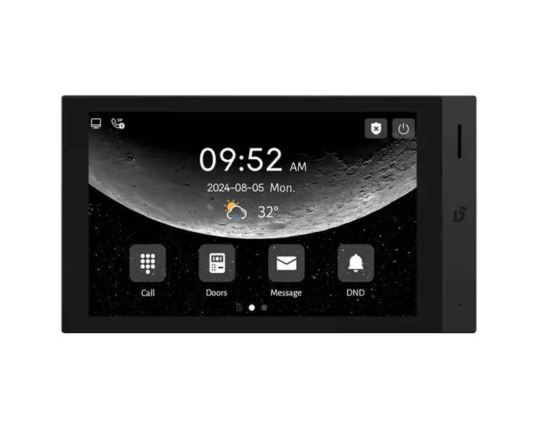 Dnake H616 BLACK 8' Android 10 Відеодомофон