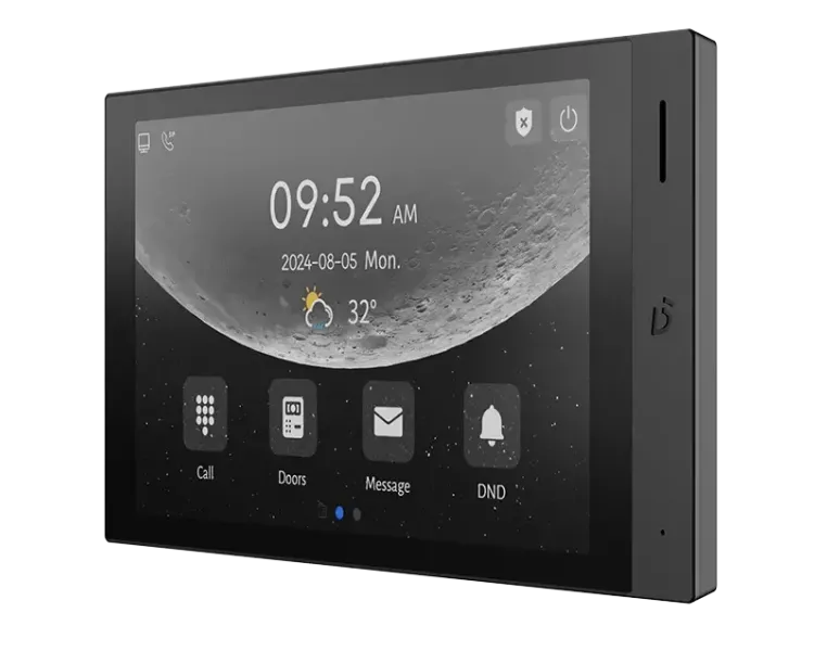 Dnake H616 BLACK 8' Android 10 Відеодомофон