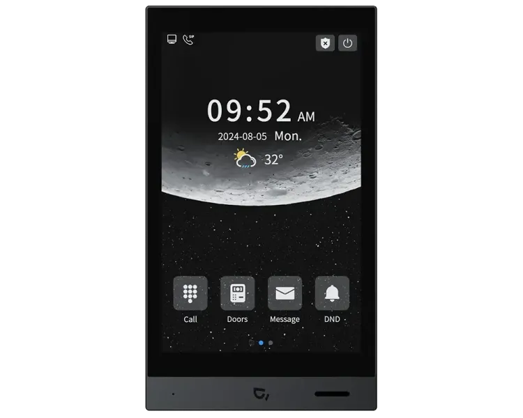 Dnake H616 BLACK 8' Android 10 Відеодомофон