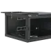 19" 4U 600x400x284мм акрилове скло, чорна Шафа