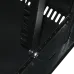 19" 4U 600x400x284мм акрилове скло, чорна Шафа