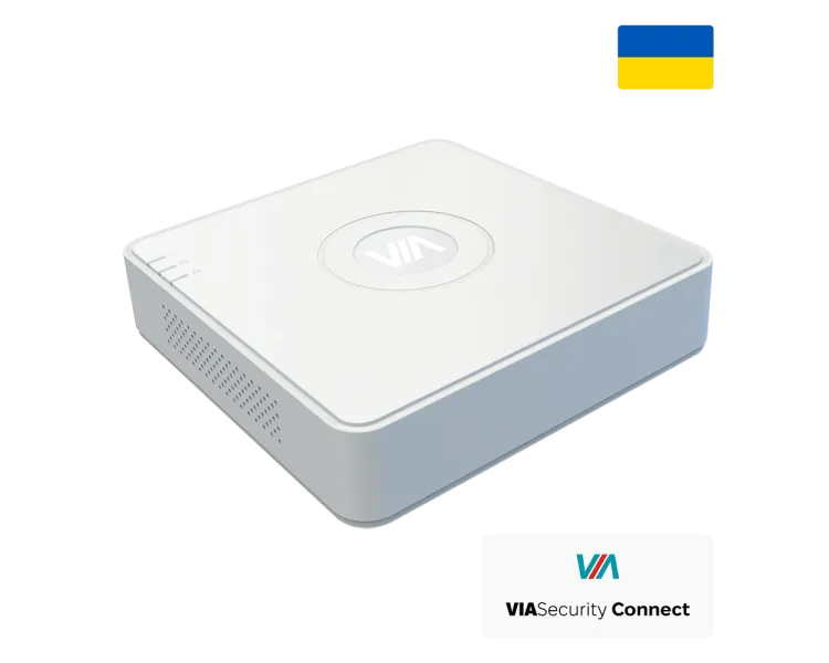 VIA-NVR08V1Q 8-канальний Відеореєстратор VIASecurity