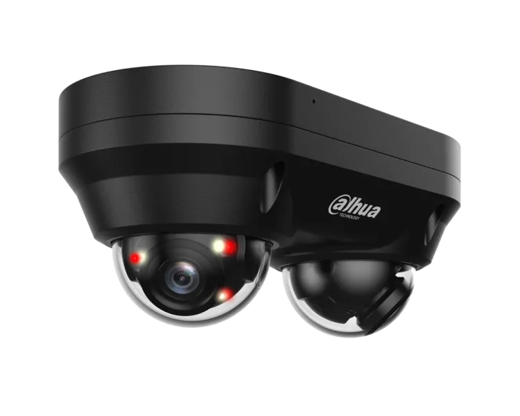 DH-IPC-HDBW2449F-AS-E2-IL-Black 2x4МП IP відеокамера Dahua
