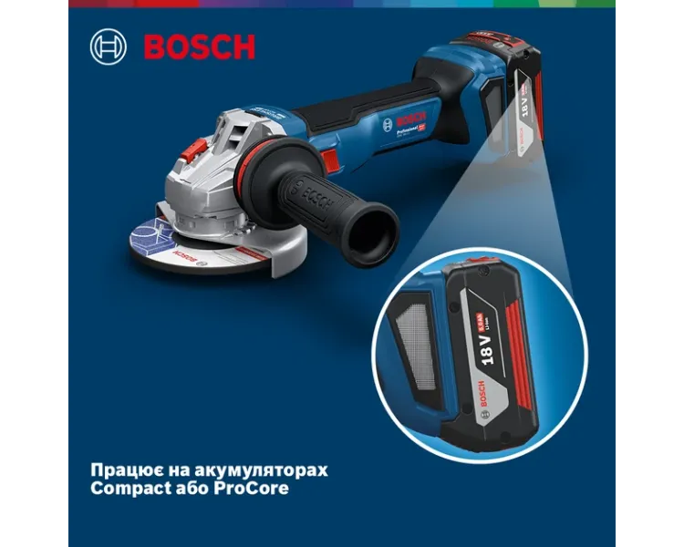 Bosch GWS 18V-11 solo (06019N4100) Кутова шліфмашина