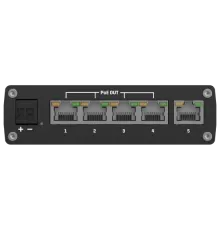 Teltonika TSW101 POE+ для використання в транспорті Комутатор 5 портів некерований