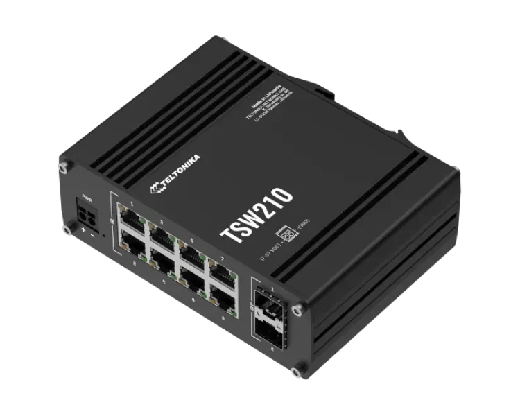 Teltonika TSW210 Комутатор 8 портів некерований