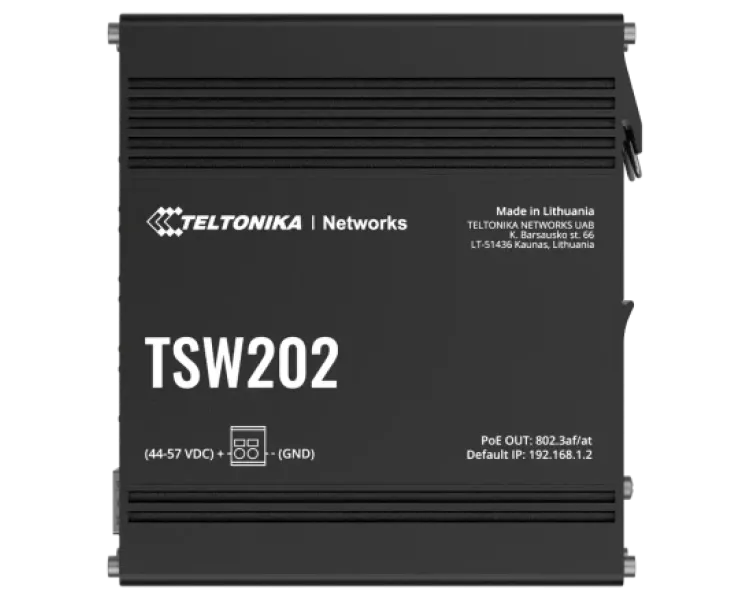 Teltonika TSW202 PoE+ Комутатор 8 портів керований