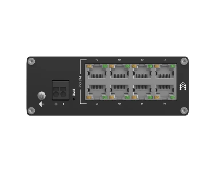 Teltonika TSW040 PoE+ Комутатор 8 портів некерований