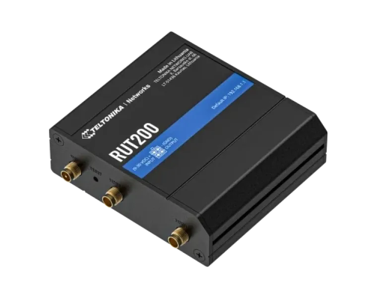 Teltonika RUT200 з 4G LTE, Wi-Fi Промисловий стільниковий маршрутизатор