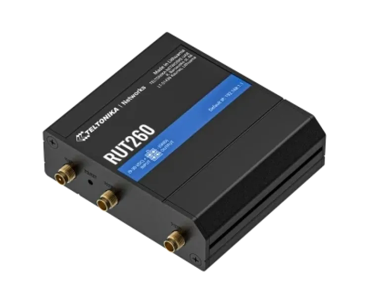 Teltonika RUT260 з 4G LTE, Wi-Fi Промисловий стільниковий маршрутизатор