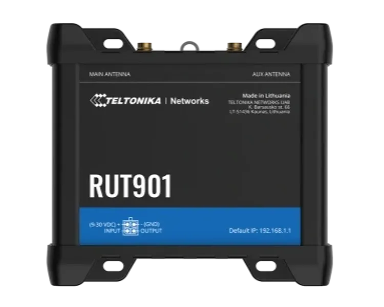 Teltonika RUT901 з 4G LTE, Wi-Fi Промисловий стільниковий маршрутизатор