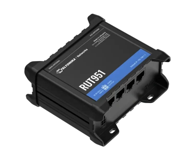 Teltonika RUT951 з 4G LTE, Wi-Fi Промисловий стільниковий маршрутизатор