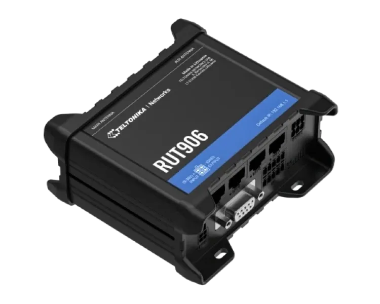 Teltonika RUT906 з 4G LTE, Wi-Fi, RS-232, RS-485 Промисловий стільниковий маршрутизатор