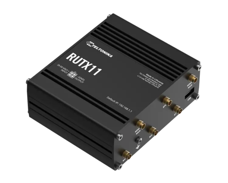 Teltonika RUTX11 Промисловий стільниковий маршрутизатор