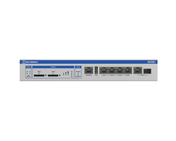Teltonika RUTXR1 LTE SFP Промисловий стільниковий маршрутизатор