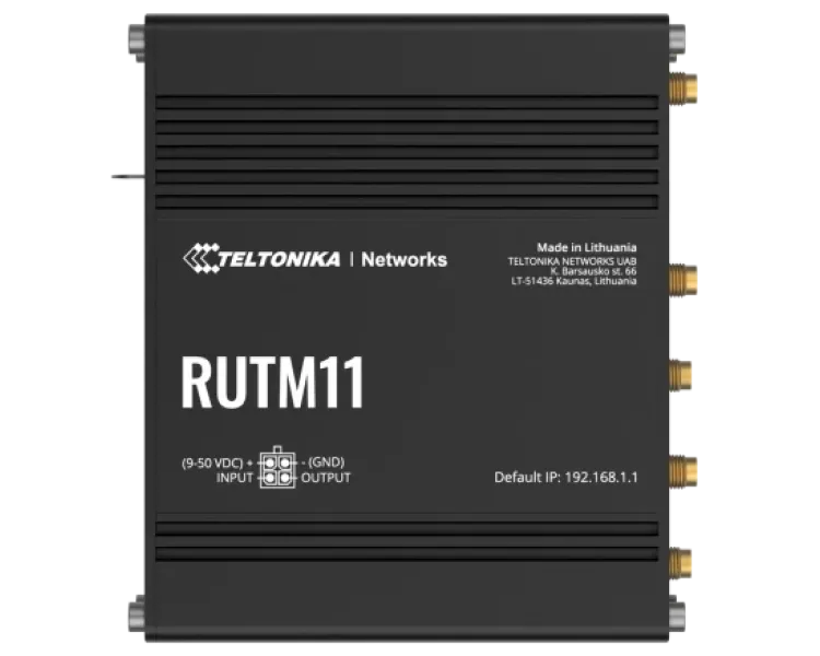 Teltonika RUTM11 Wi-Fi 5 Промисловий маршрутизатор