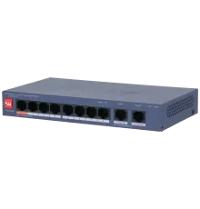 Dahua DH-CS4010-8ET2GT-60 Комутатор 8 портів керований