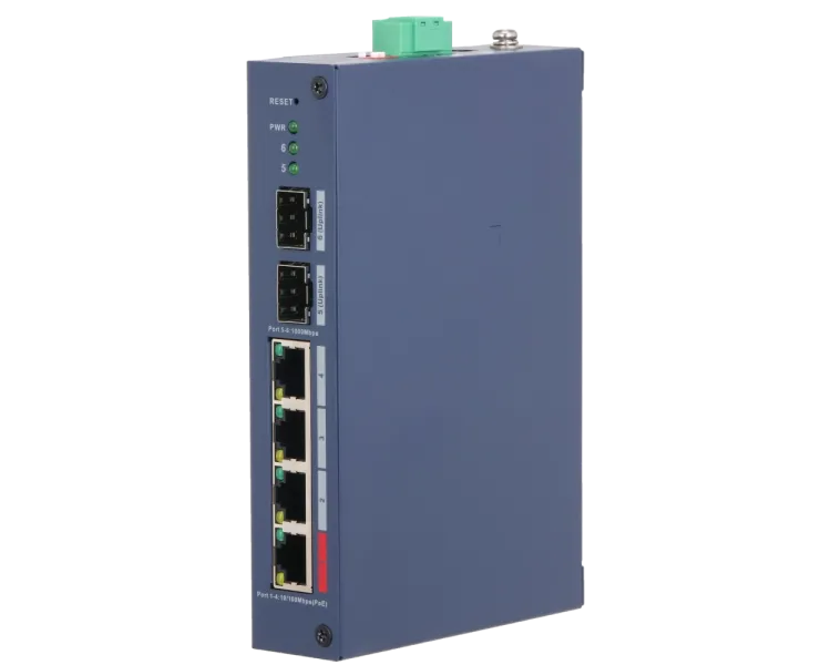 Dahua DH-CHS4206-4ET-90 PoE Комутатор 6 портів керований