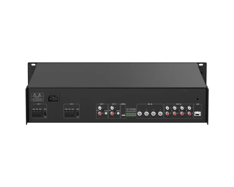 DS-QAZ1A500G1-VB4 500 Вт на 2 зони Мережевий підсилювач Hikvision