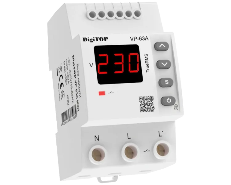 DigiTOP VP-63A M3R Реле напруги
