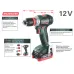 Metabo PowerMaxx BS 12 BL Q 12V 2x2Ah Li-Power (601045500) Акумуляторний безщітковий дриль-шуруповерт