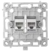 Ajax OutletCore (LAN) white Механізм інтернет розетки