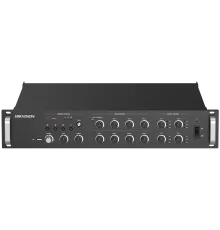 DS-QAZ1A1000G1-VB4 1000 Вт на 4 зони Мережевий підсилювач Hikvision