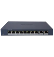 Hikvision DS-3E1510P-EIV2 POE Комутатор 8 портів керований
